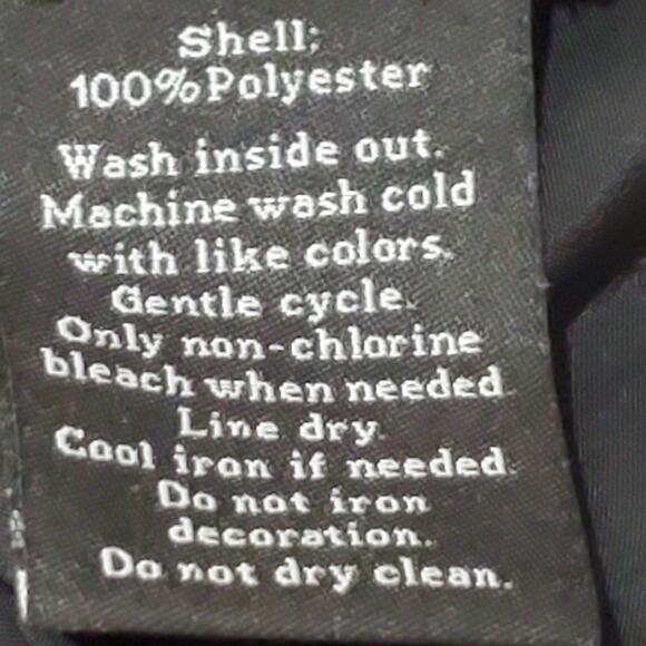 Rock & Republic Black Studded Sleeveless Button Front Top Large - Picture 6 of 7